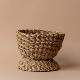 Woven Seagrass Bowl basket Luxe B Co (Faire)