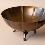 Brass Scallop Footed Bowl bowl Luxe B Co (Faire)