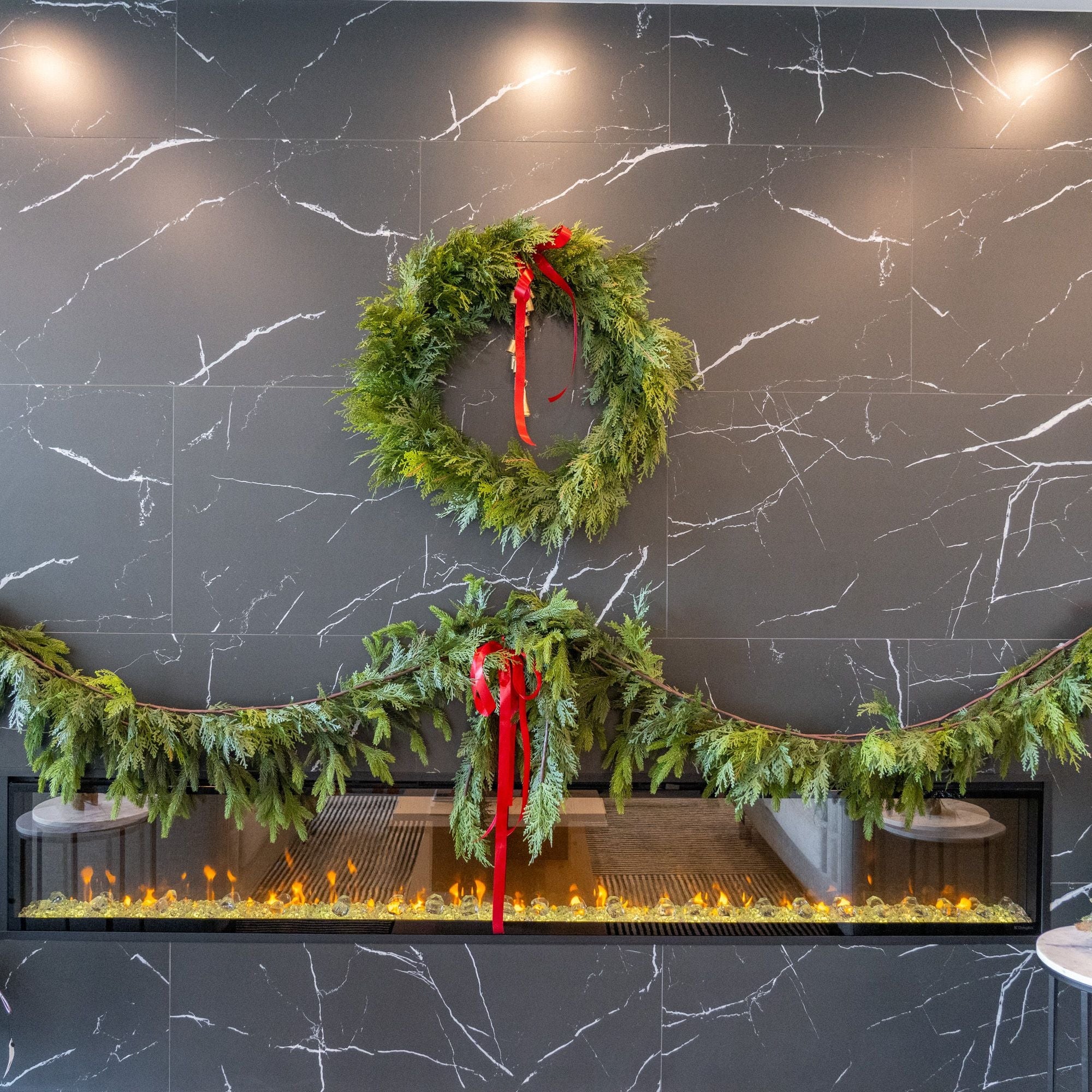 Faux Spruce Garland – view 2