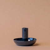 Simple Glass Candle Holder candle holder Abbott Collection Black