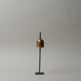 Antiqued Iron Bell on Stand