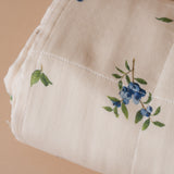 Blueberry Pattern Muslin Quilt FINNBIRD - blanket House of Elia (Faire)