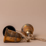 Metal Bell Decoration with Bronze Finish