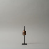 Antiqued Iron Bell on Stand