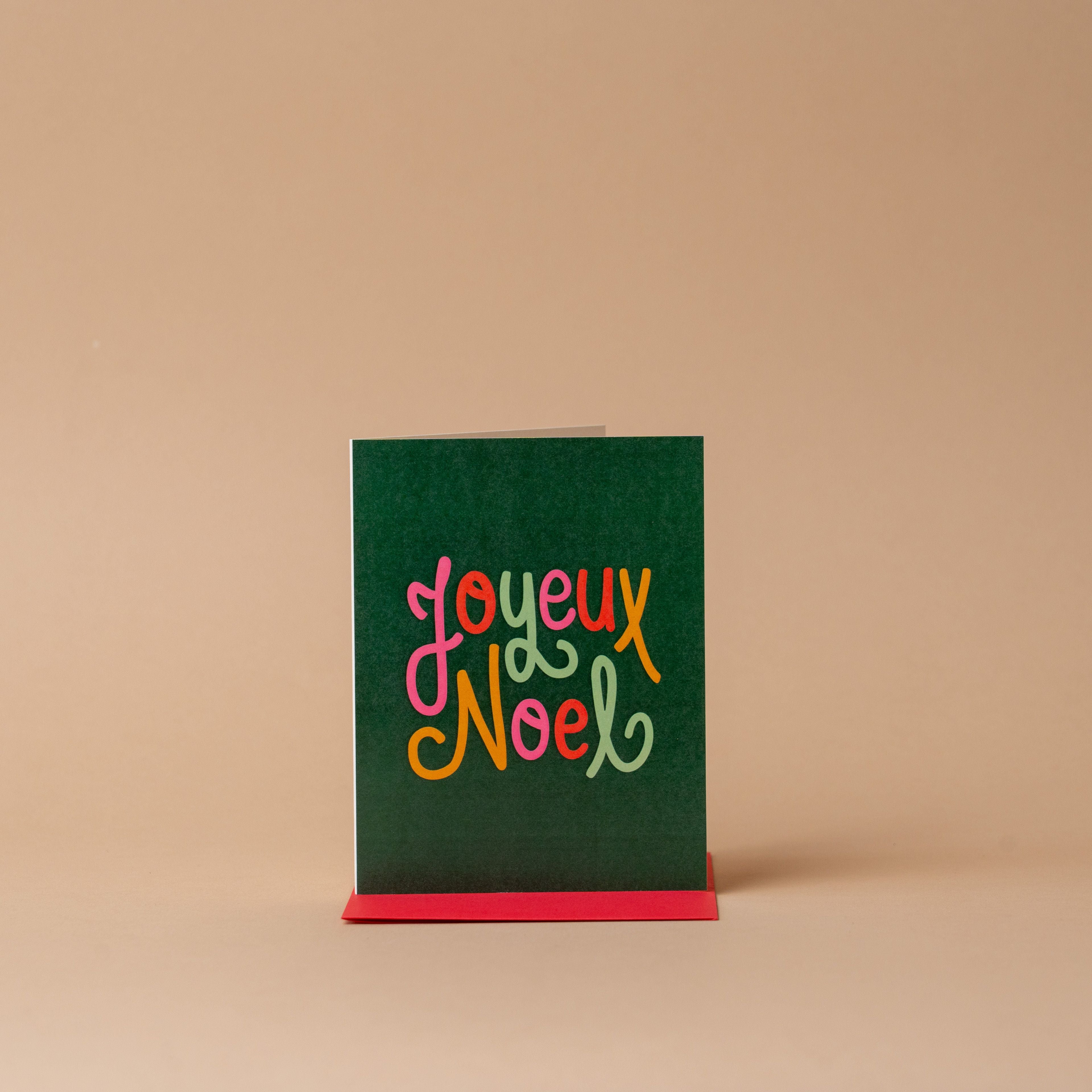 Joyeux Noel Holiday Card