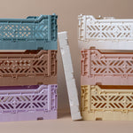 Latte Folding Crate crate Aykasa