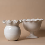 Trifle Bowl with Ruffle Edge - Rug & Weave