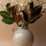 Faux Green Magnolia Branch