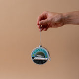 Glass Caviar Tin Ornament