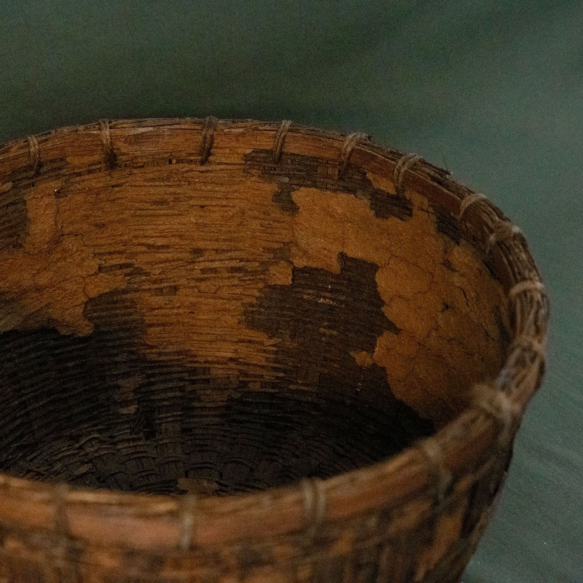 Vintage Mud Basket - Rug & Weave