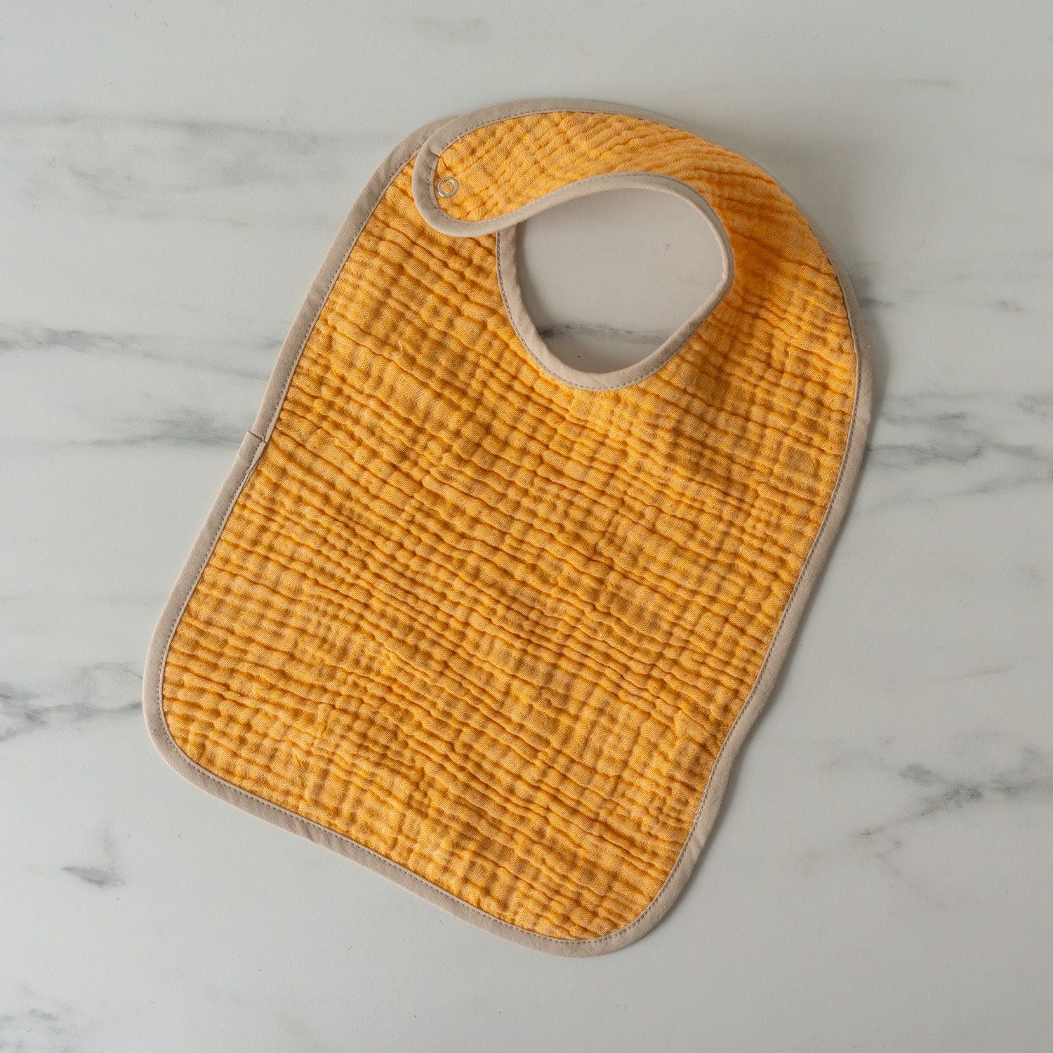 Crinkle Muslin Bib FINNBIRD - bib Pokoloko Sunflower