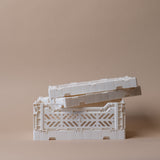 Coconut Milk Folding Crate crate Aykasa
