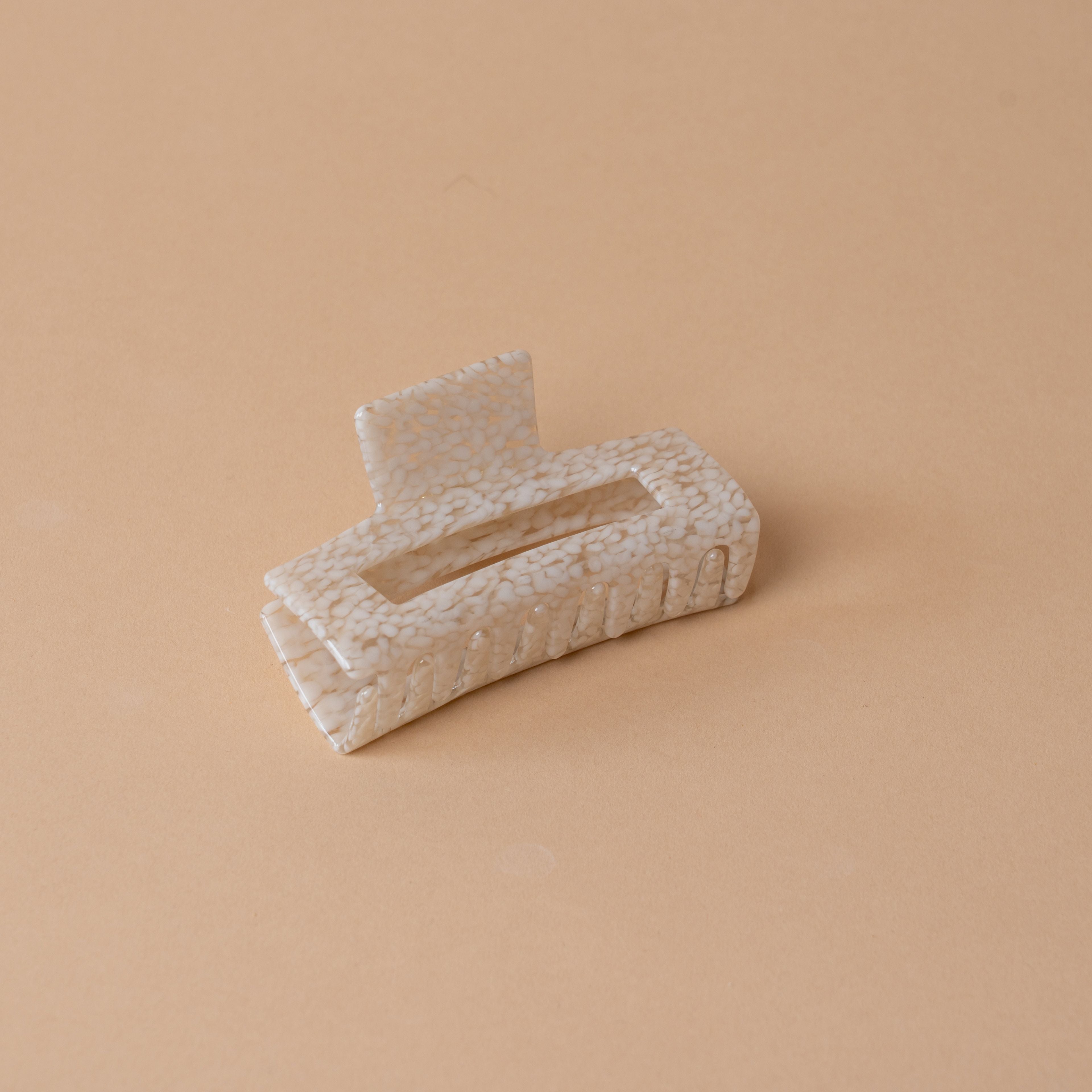 Acetate Hair Clip hair accessory Boutique Soha (Faire) Ivory