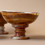 Onyx Pedestal Bowl bowl Marigold Market (Faire)