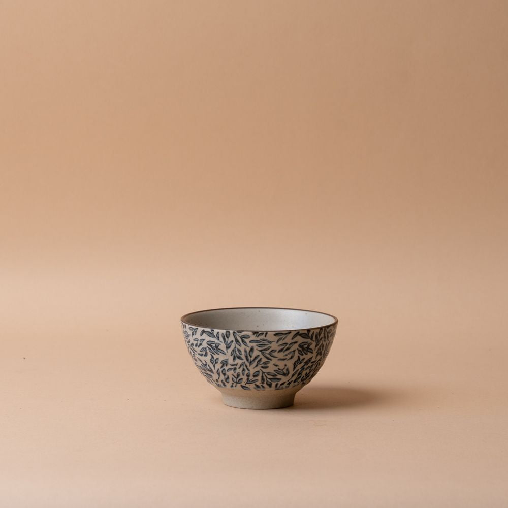 Stoneware Myrtle Bowl bowl DANICA (Faire) Small