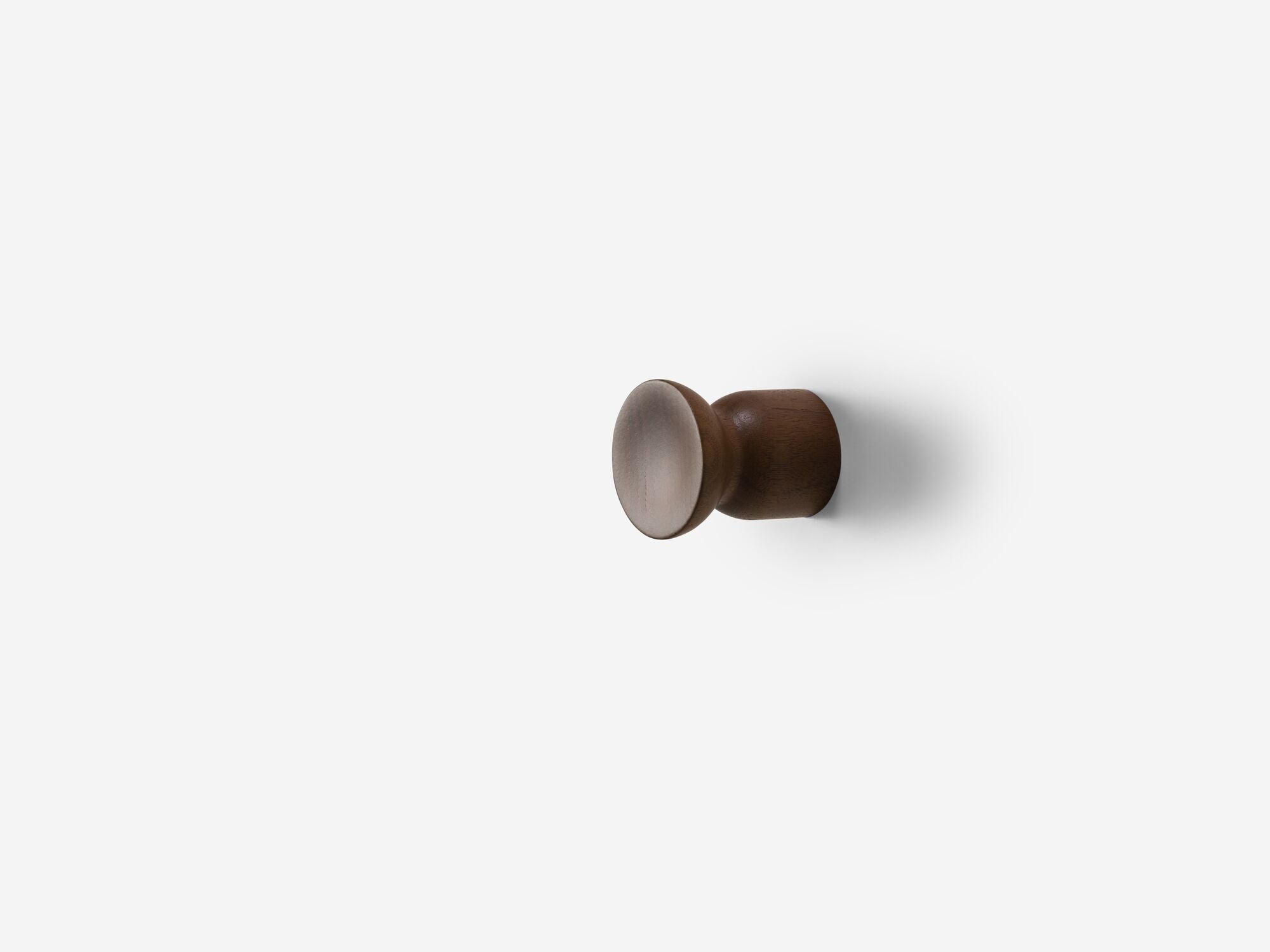 Orb Walnut Knob - Rug & Weave