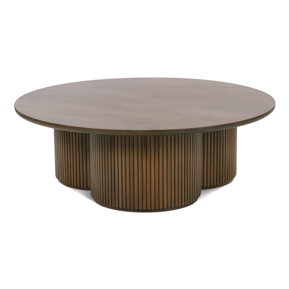 Kindred Fossil Coffee Table - Round Top, Seamee Finish