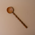 Mango Wood Kitchen Spoon kitchen utensils Luxe B Co (Faire) Ribbed
