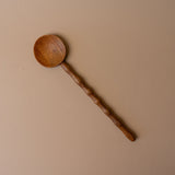 Mango Wood Kitchen Spoon kitchen utensils Luxe B Co (Faire) Ribbed