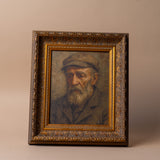 "Somber Man" Framed Vintage Inspired Art Print ARTWORK - print Luxe B Co (Faire)