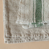 Vintage Stripe Linen Tea Towel