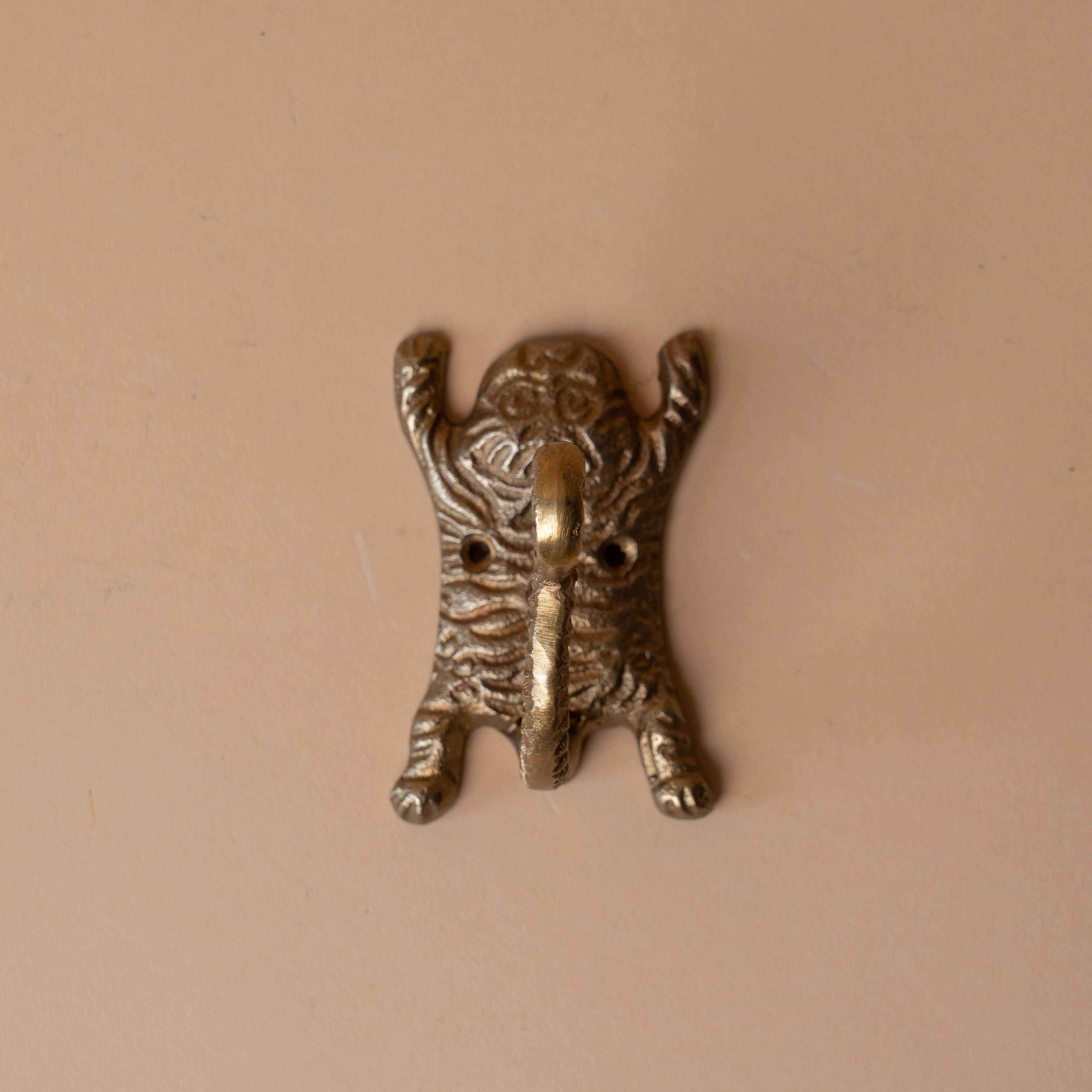 Brass Finish Tiger Hook