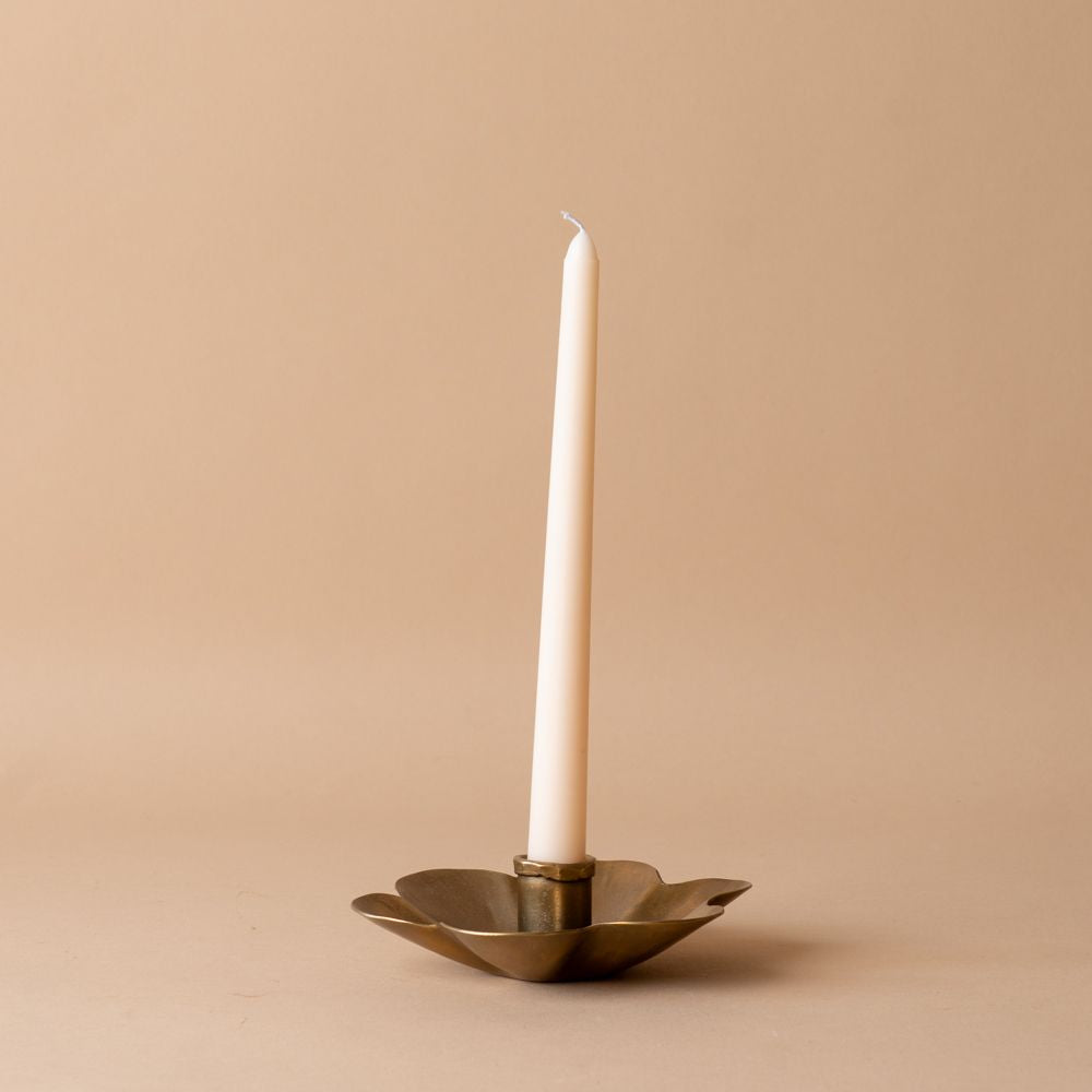 Forged Floral Candle Holder candle holder Indaba