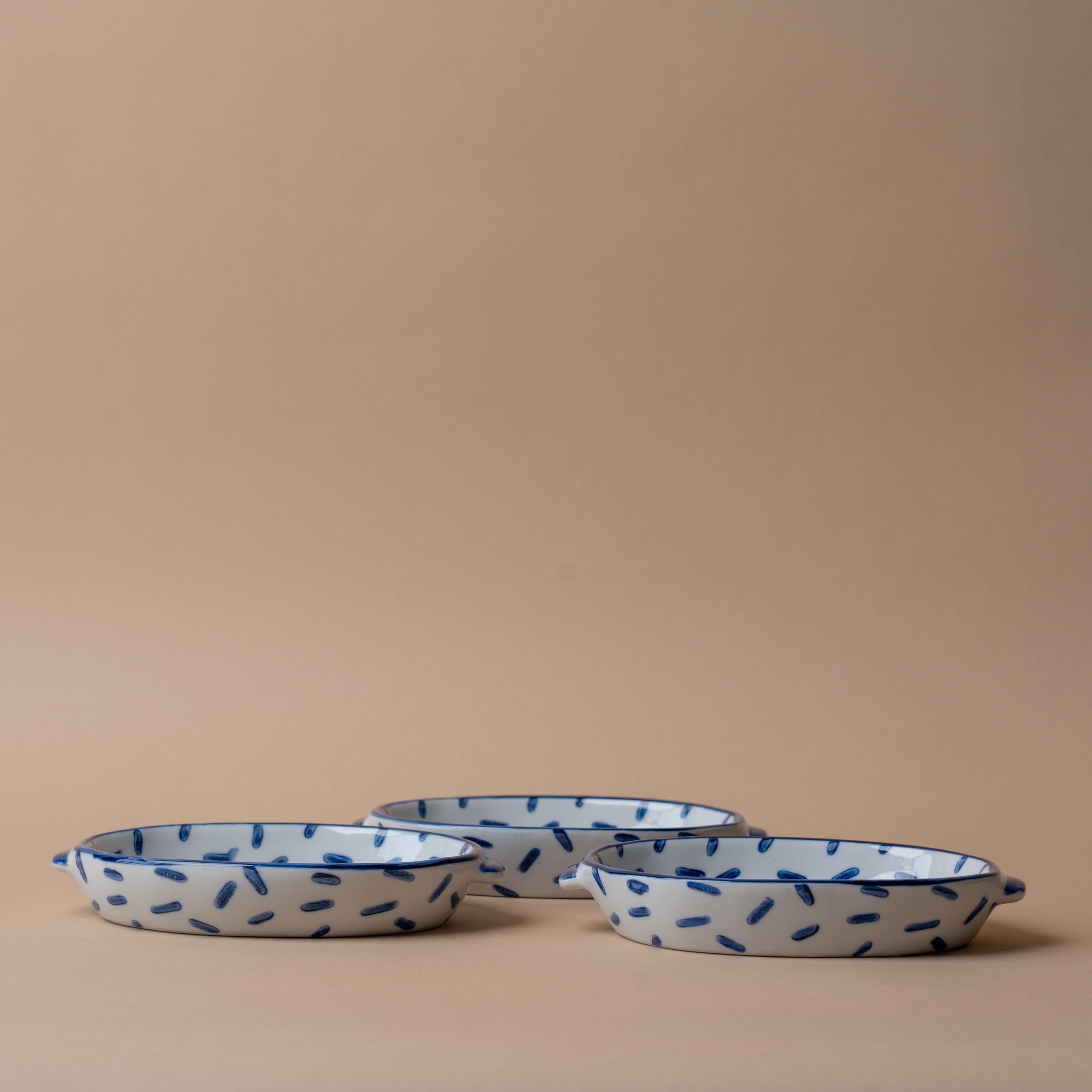 Floral Stoneware Baker