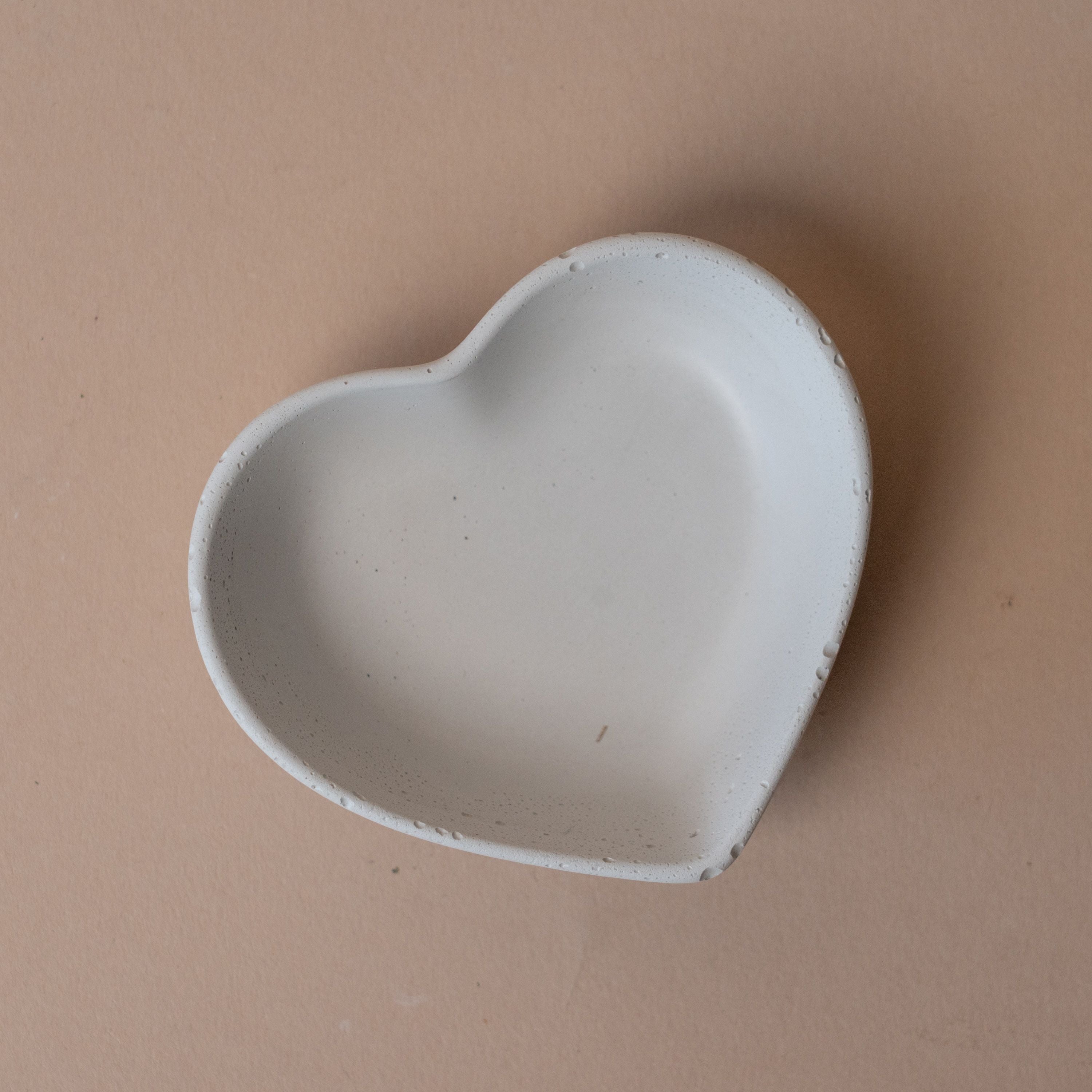 Handmade Heart Trinket Dish dish Plant'er Here (Faire)