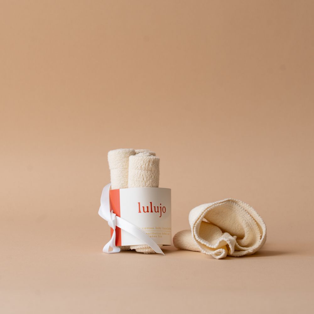 Organic Cotton Facecloth Set FINNBIRD - cloth Lulujo (Faire)