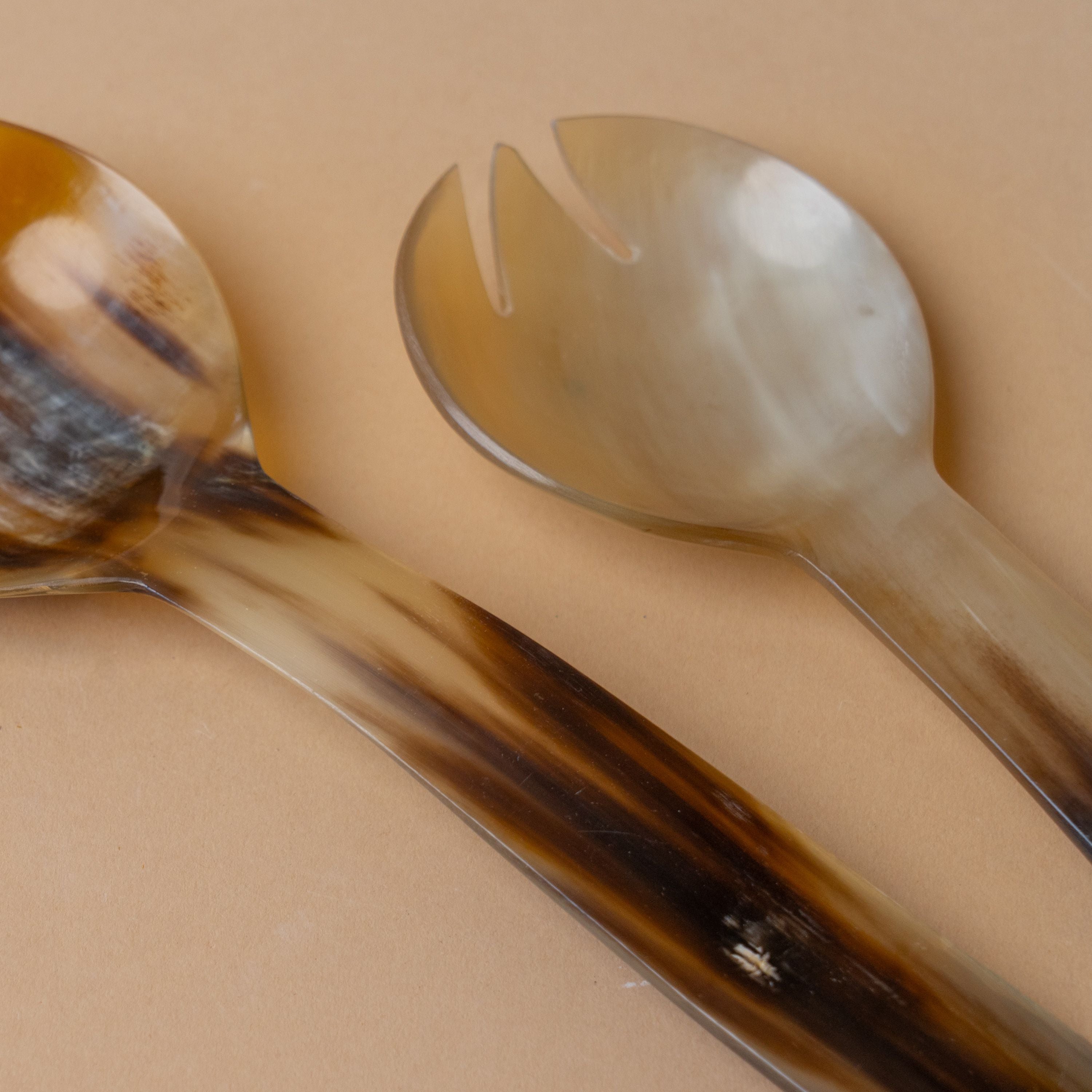 Hand Cut Salad Servers – view 2
