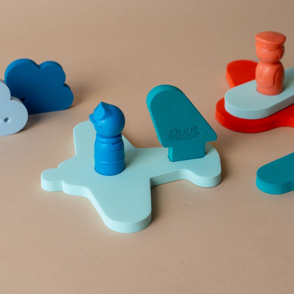 Airplane Foam Bath Friends - Rug & Weave