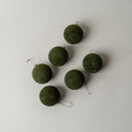 Flocked Ball Ornament Set CHRISTMAS 2025 Ragon House (Faire)