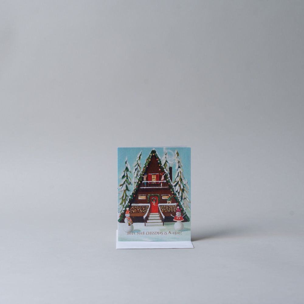 Holiday A-Frame Card