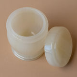 Onyx Jar with Lid storage jar Marigold Market (Faire)