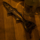 Brass Finish Fish Bottle Opener bottle opener Creative Co-op (DYA)