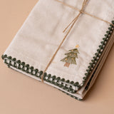 Embroidered Holiday Napkin Set