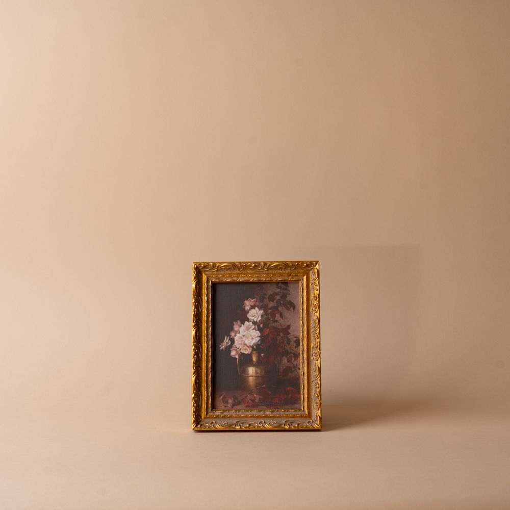 "Floral French Vase" Framed Vintage Inspired Art Print ARTWORK - print Luxe B Co (Faire)