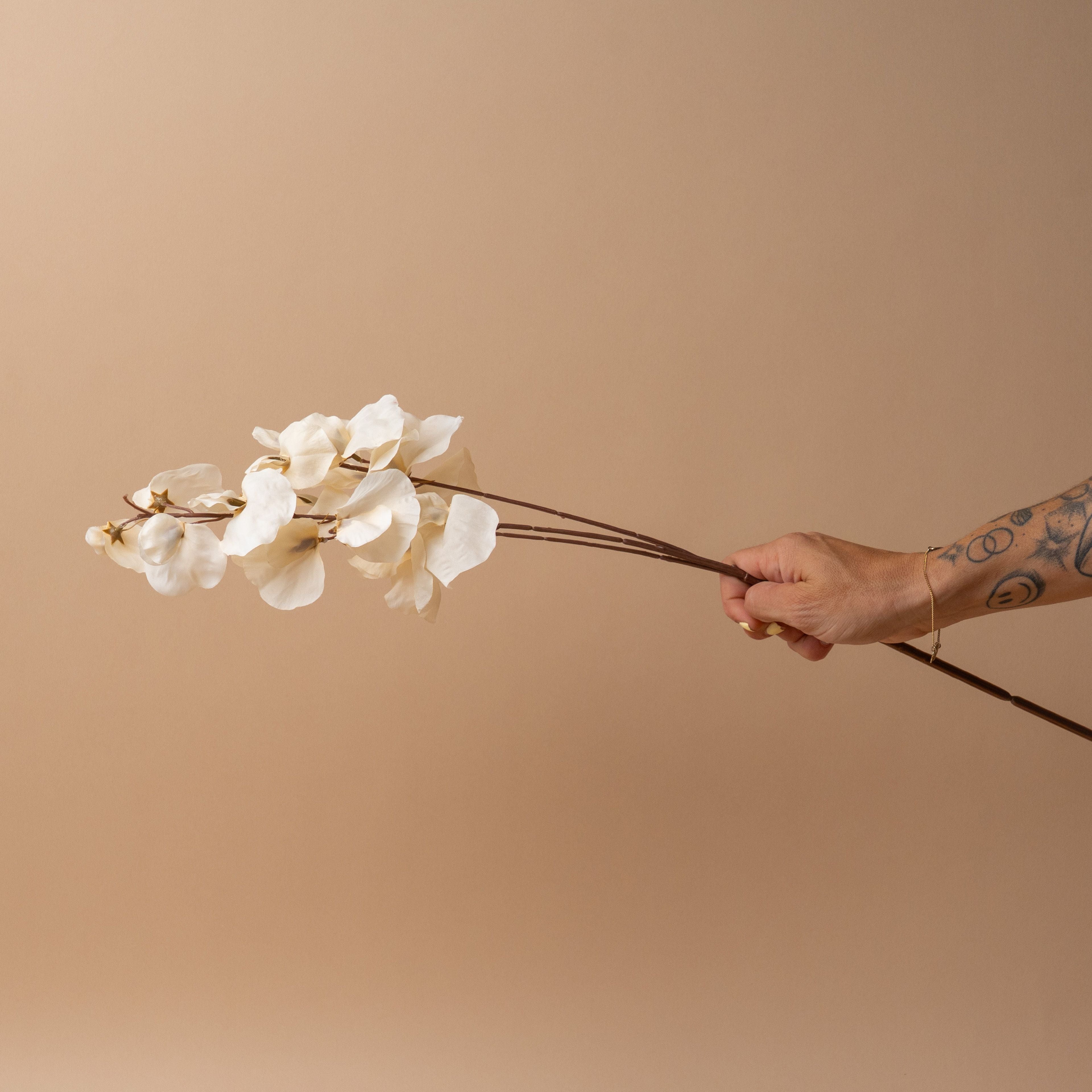 Faux Sweet Pea Stem