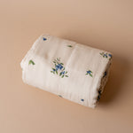 Blueberry Pattern Muslin Quilt FINNBIRD - blanket House of Elia (Faire)