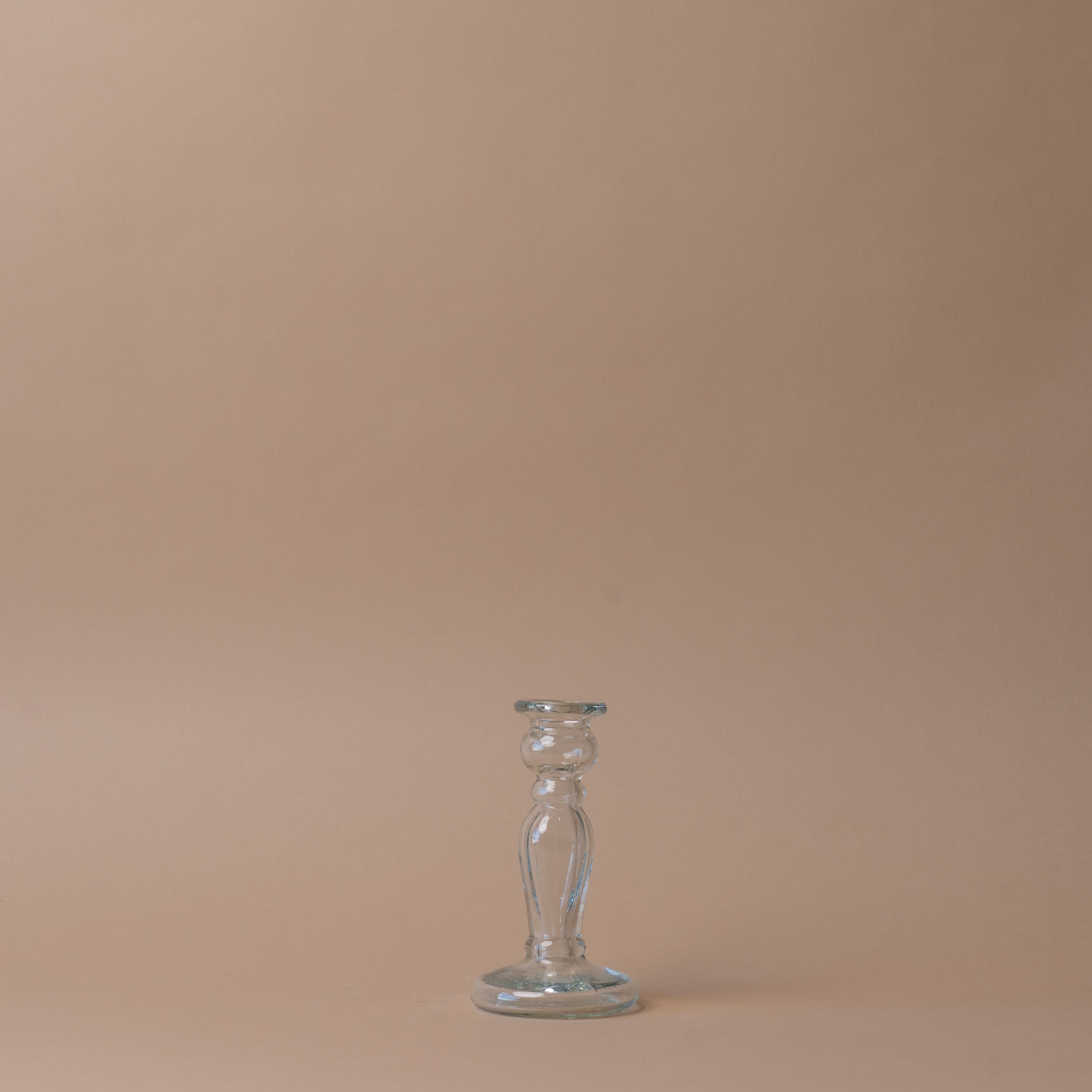 Handblown Glass Candle Holder candle holder Indaba Small