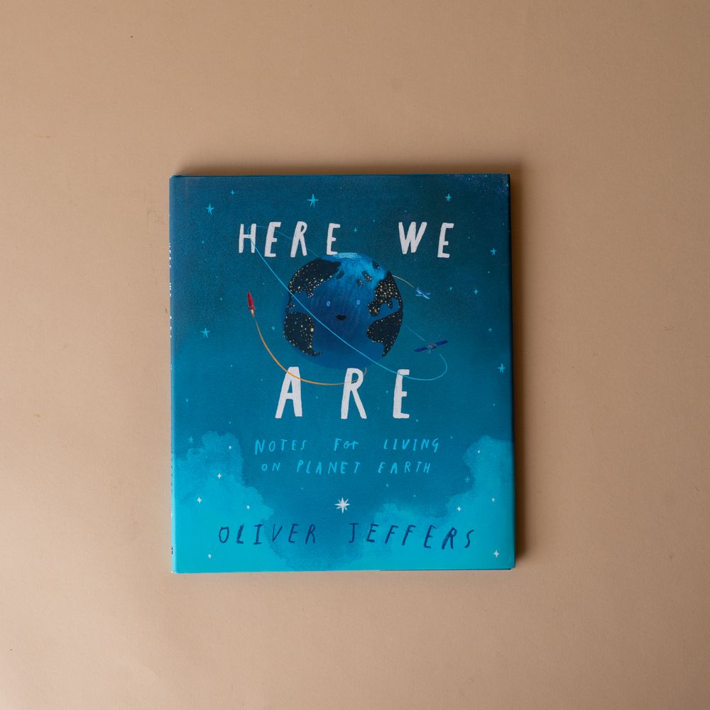 "Here We Are" by Oliver Jeffers FINNBIRD - book Raincoast Books