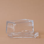 Glass Covered Butter Dish butter dish Abbott Collection