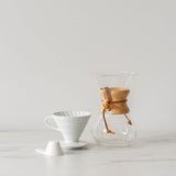 White Ceramic Coffee Dripper - Rug & Weave