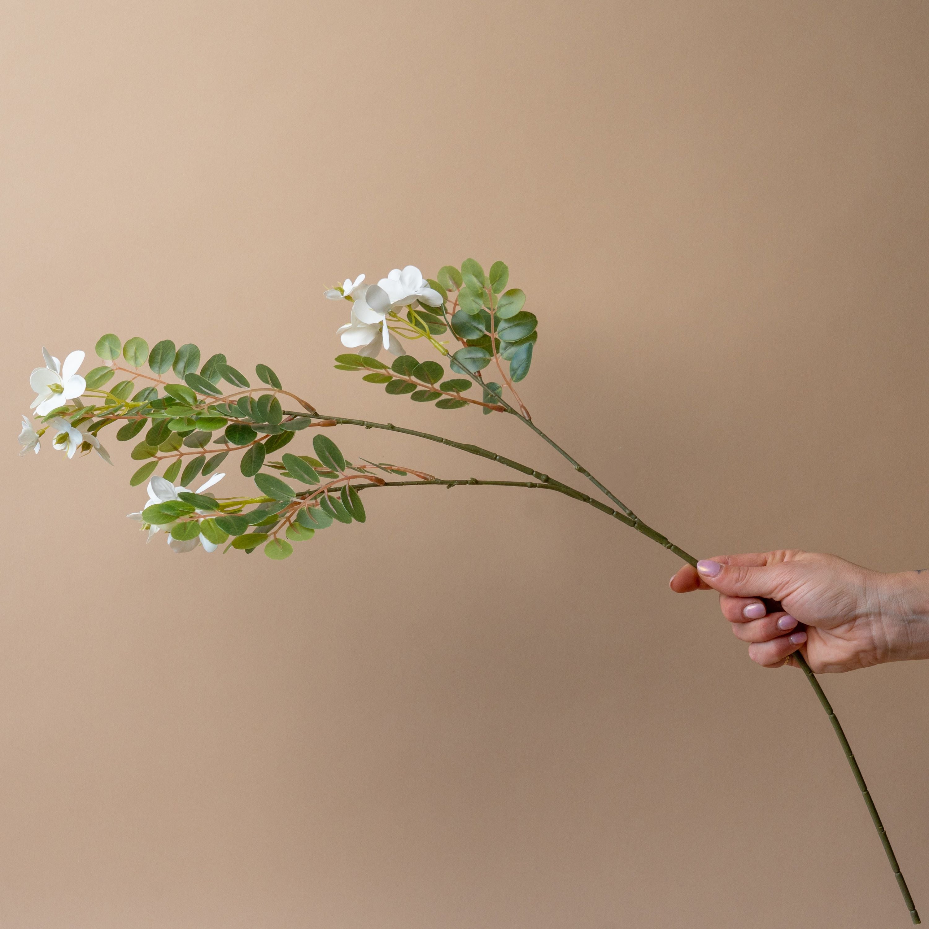 Faux Locust Flower Branch