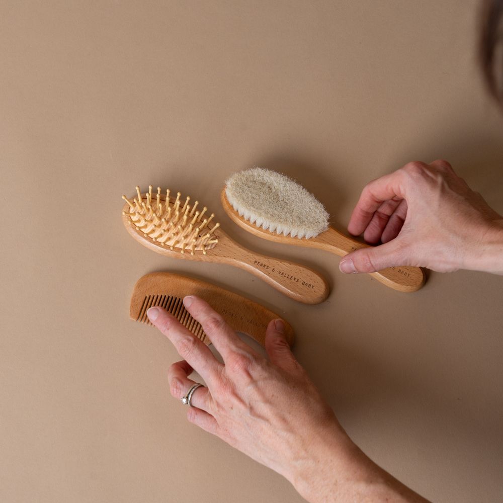 Wooden Hair Brush Set – view 2