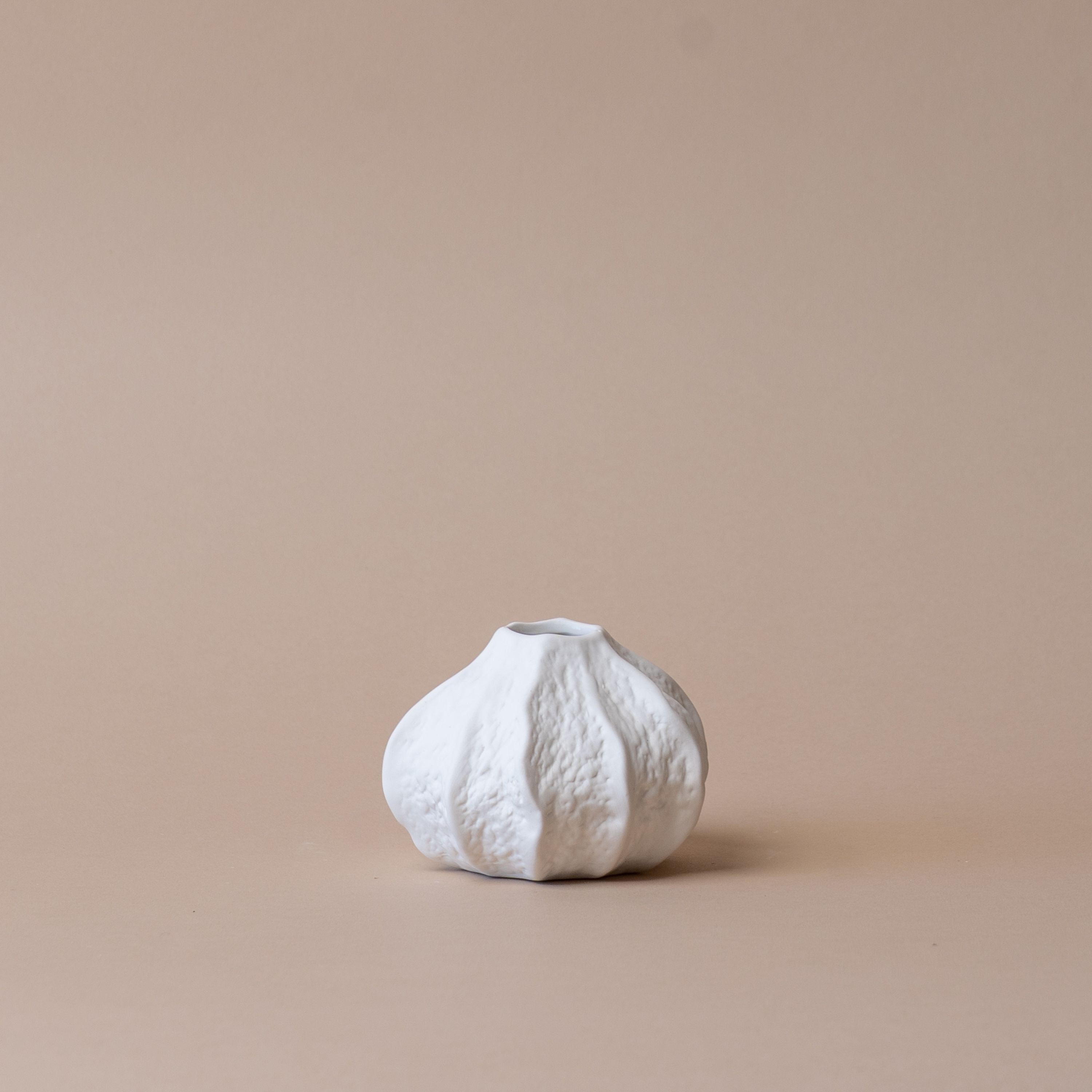 Textured Porcelain Bud Vase
