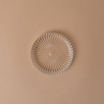 Clear Glass Pillar Candle Plate candle holder Truu Design (Faire)