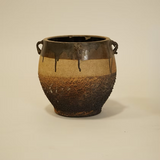 Vintage Freddie Partial Glaze Pot 0-VINTAGE-pot Hauer Market