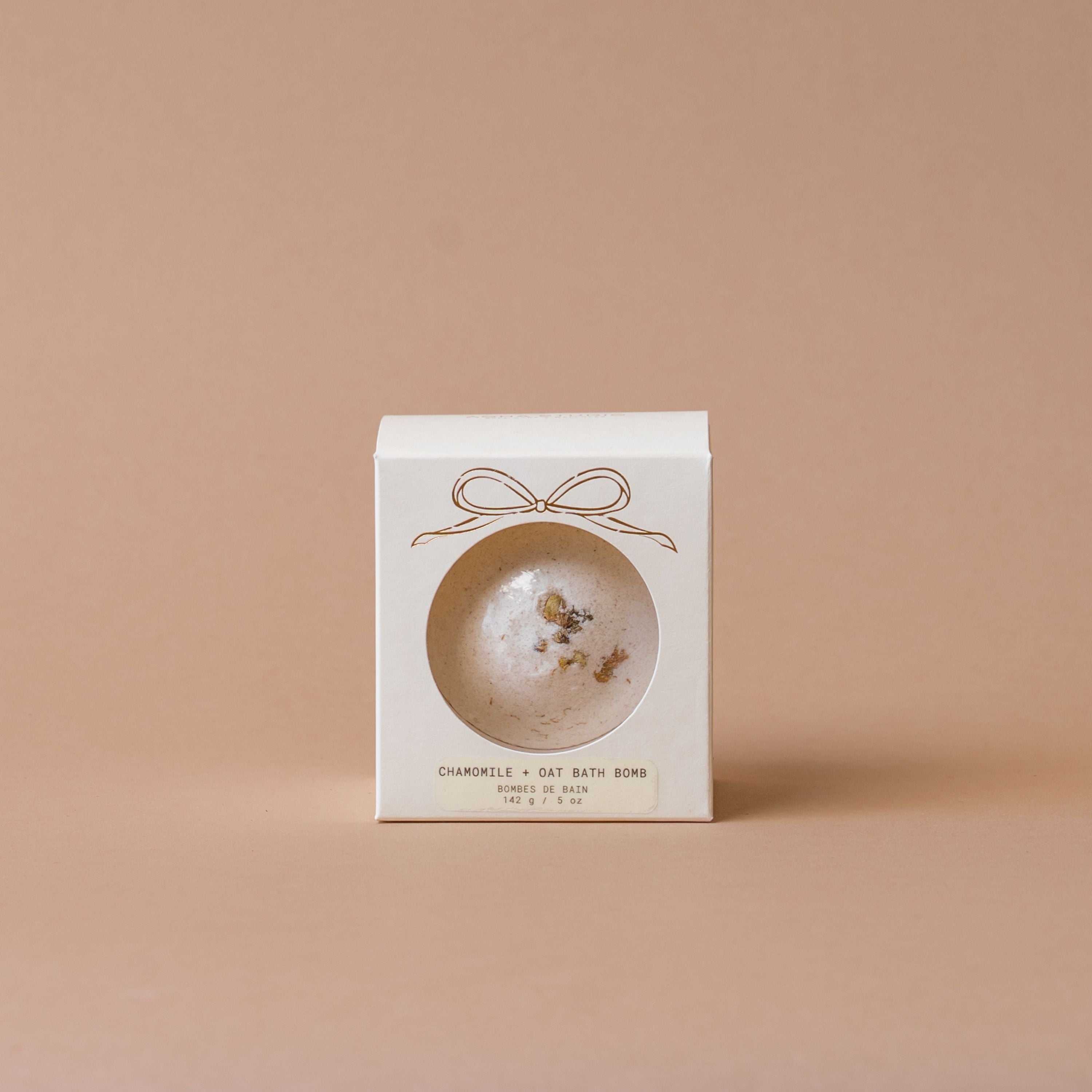 Natural Bath Bomb bath bomb Agha Studio (Faire) Chamomile & Oat